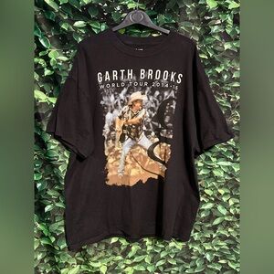 Garth Brooks World Tour 2014 - 2015 Concert T Shirt Black Men’s XL